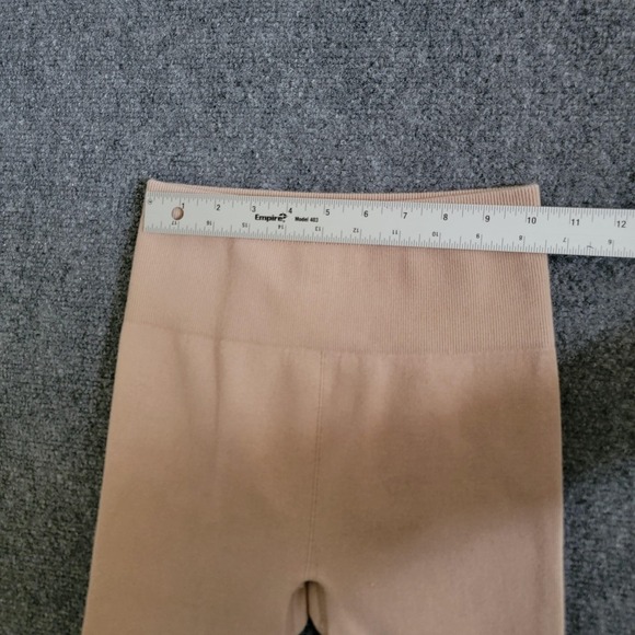 Everlane Leggings Womens XS‎ Beige High Rise Seamless Stretch Waistband Pants - Picture 4 of 11